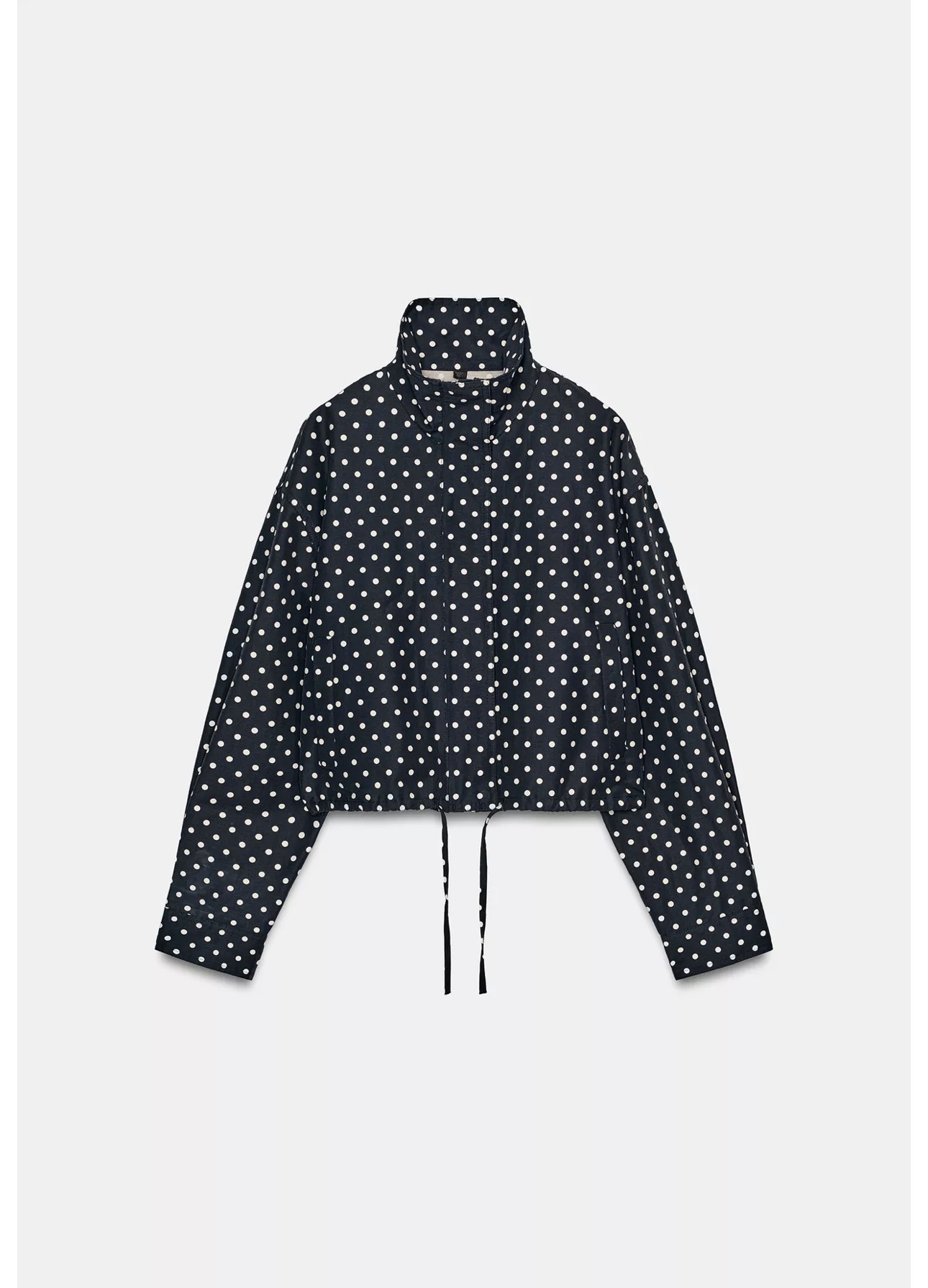Zara Puffed Polka Dot Jacket Black Ref 5247/713/800