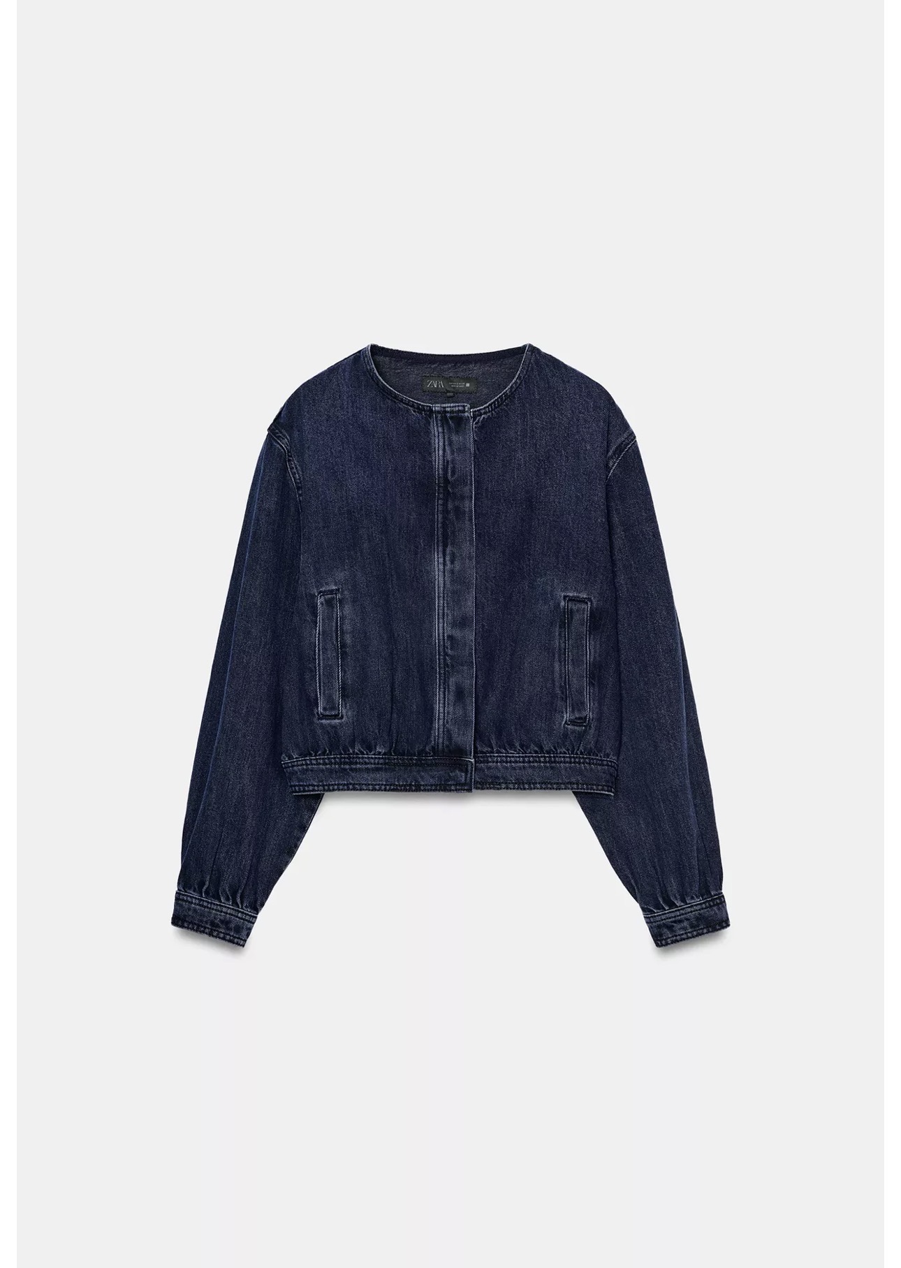 Zara Z1975 Denim Bomber Jacket Zara Z1975 denim bomber sold out Zara denim bomber jacket Zara 6147/195/407 Blue Ref 6147/195/407